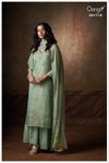 Geesha 4177 By Ganga Bemberg Silk Designer Salwar Suits Exporters In India